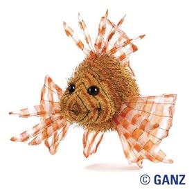 Webkinz Plush Stuffed Animal Lion Fish