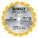 DEWALT DW9155 6-1 2-Inch 18 Tooth ATB Fast Cutting Carbide Saw Blade with 5 8-Inch Arbor