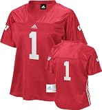 Wisconsin Badgers Women's adidas #1 Fashion Football Jersey