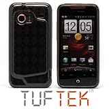 TUF TEK Clear Smoke Grey Argyle TPU Candy Skin Cover Case for HTC Droid Inc ....