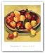 Apple Bowl I By Dawna Barton 20"x20" Art Print Poster