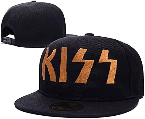 KISS Band Logo Adjustable Snapback Embroidery Hats Caps