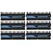 Corsair CMD12GX3M6A1600C8 Dominator 12 GB PC3-12800 1600Mhz 240-pin Triple Channel DDR3 Memory Kit