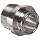 Parker Sanitary Tube Fitting, Stainless Steel 304, Adapter, 1-1/2" Tube OD x 2" NPT Male