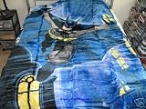 Warner Bros Batman Royal Plush Raschel Throw - Batman Twin Plush Blanket