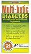 Multi-Betic Multi-Vitamin/Mineral/Antioxidant Tablets, Advanced Diabetic Formula, 60-Count Boxes (Pack of 2)