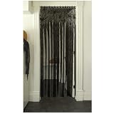 Heritage Lace Creepy Crawly 36-Inch Wide by 76-Inch Streamer Panel, Black Picture