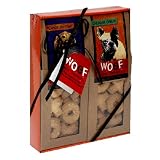 Pacific Gold Marketing Woof Cookie Gift Pack-Cheddar Cheese,Peanut Butter, 12-Ounce Units (Pack of 3)