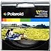 Polaroid Optics 43mm UV Filter | Protective Ultraviolet Filter Absorbs Haze, Improves Images & Shields Lens from Atmospheric Damage | Slim Multi-Coated Glass (PLFILUV43)