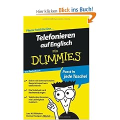 Telefonieren auf Englisch f�r Dummies Das Pocketbuch (Fur Dummies)
