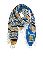 Cosy, Jack & Silky Fular (Azul / Naranja)