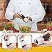 Premium Electric Salt and Pepper Grinder Set | Battery Operated Stainless Steel Grinders (Pack of 2) | Automatic Salt and Pepper Mill with LED Light | Electronic Adjustable Shakers