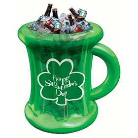 St. Patrick's Day 25in x 19in Inflatable Cooler