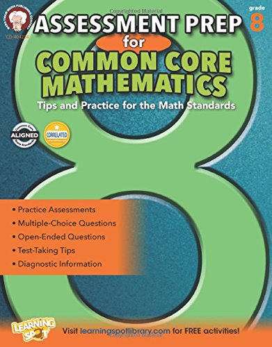 Assessment Prep for Common Core Mathematics, Grade 8