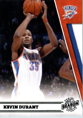 2010/11 Panini Season Update Basketball Card # 152 Kevin Durant Oklahoma City Thunder In a Protective Screwdown Display Case !
