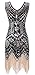 gastbypty Womens 1920's Vintage Gatsby Bead Sequin Deco Flapper Dress