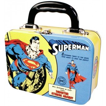  SUPERMAN METAL LUNCH BOX