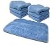 SHAGGY FUR-BALL BLUE MICROFIBER TOWEL LONG NAP 16 x16 DETAILING MICROFIBER TOWEL (6 Pack)