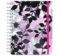 Paperchase A5 Notebook. Pink Botanical Design