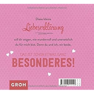 Kleine Liebeserklärung