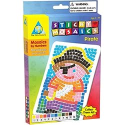 PIRATE STICKY MOSAICS by The Orb Factory [Misc.]