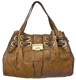 Jimmy Choo Brown Leather Ramon Handbag RAMONABR