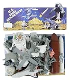 US Space Exploration: Moon Landing, Shuttle and Space Station Astronaut Playset 2inch Figures