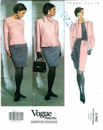 1990s Marc Jacobs for Perry Ellis pattern - Vogue 2760
