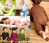Kicky Pants Bamboo Baby Coveralls