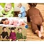 Kicky Pants Bamboo Viscose Baby Coveralls