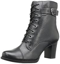 Hot Sale Clarks Women's Jolissa Gypsum Boot,Black,8 M US