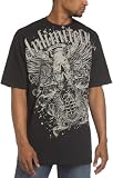 Ecko Unlimited Young Men's Aces High Tee,Black,X-Large