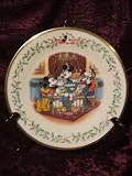 Lenox Disney HolidayGATHERED 'ROUND THE TABLE Mickey Plate New with Tag