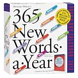 365 New Words-a-Year 2012 Calendar (Page a Day Calendar) by CC Merriam-Webster - ISBN 0761162356