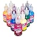 Tulip Puffy Paint Glitter Art Craft for Fabric T-Shirts Denim paper Set of 12