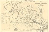 Salem Village Map, c.1692 - 24