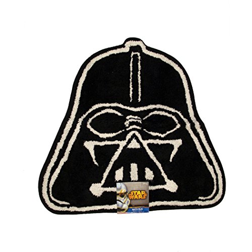 Star Wars Saga Darth Vader Shaped Bath Rug