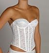 QT Strapless Lace Brasselette with Garters (1124)
