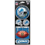 Detroit Lions Prismatic Stickers