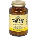 Solgar - Folic Acid, 800 mcg, 250 tablets