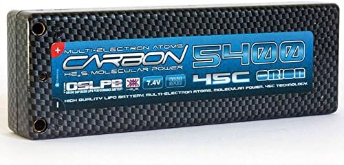 7.4V 5400mAh 45C Carbon Molecular LiPo w/ Tubes