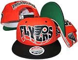 Philadelphia Flyers Orange/Black Plastic Snapback Adjustable Plastic Snap Back Hat / Cap