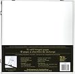 Westrim Strap Hinge Refill Pages 12-Inch by 12-Inch, White, 10/Pkg