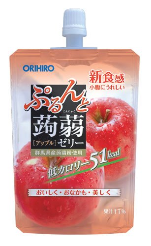 ぷるんと蒟蒻ゼリー　アップル