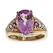 Jewelry : SAVE 75% Michael Valitutti 14K Kunzite with Grape Garnet & Diamond Yellow Gold Ring by Designer Michael Valitutti - FREE Shipping! & FREE Gemstone Information Card - OVERSTOCK Clearance Sale!