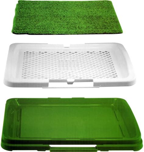 Puppy Potty Trainer Indoor Grass Training Patch, 3 Layers