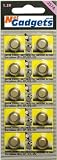 Netgadgets Battery Pack of 10 Replacement Batteries for Hexbug Nano, Ant, Original, Crab and Inchworm - Exclusive to Netgadgets