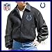 Indianapolis Colts Football Xli Super Bowl Jacket Mens Leather/wool Xxl G-III and Sb Locker Room Hat Cap Set