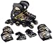 Hornet 36339 - Junior Skate Set mit Protektoren und Rucksack, Größe: 36 - 39