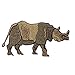 ID 0692 Wild Rhinoceros Patch African Rhino Safari Embroidered Iron On Applique